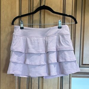 Head Light Pink Tiered Skort